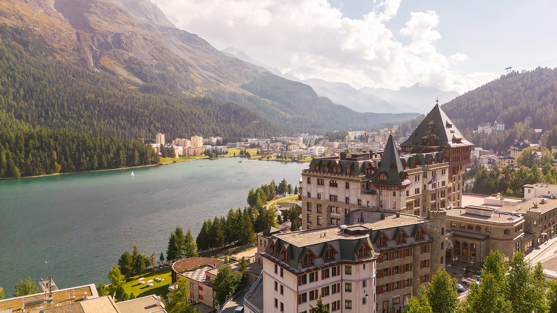 Badrutt’s Palace Hotel in St. Moritz