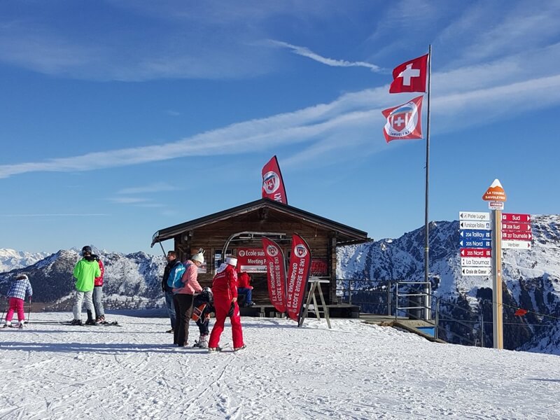 La Tzoumaz ski resort