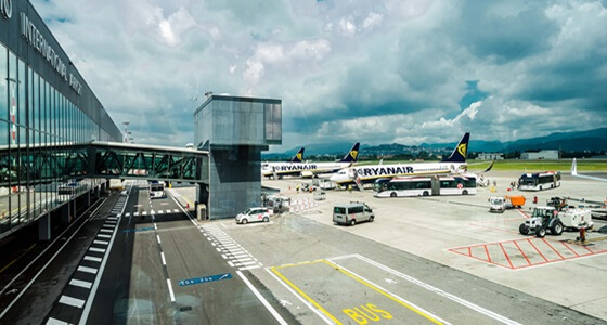 Private Chauffeur Arosa 2 Milan Bergamo Airport