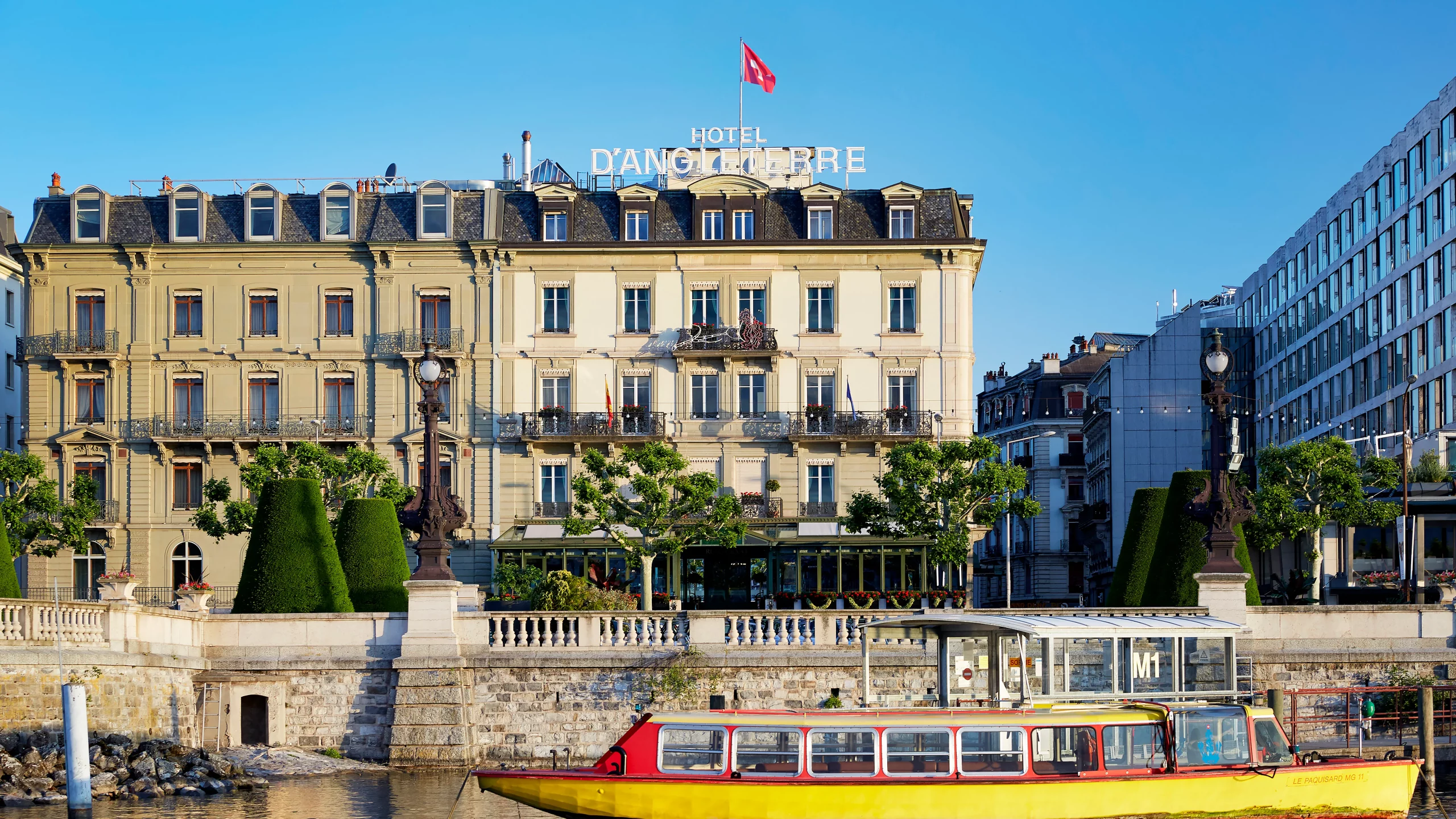 Best Hotels in Geneva: Your Guide to Luxury and Comfort 1 Hotel D'Angleterre - Best Hotesl In Geneva
